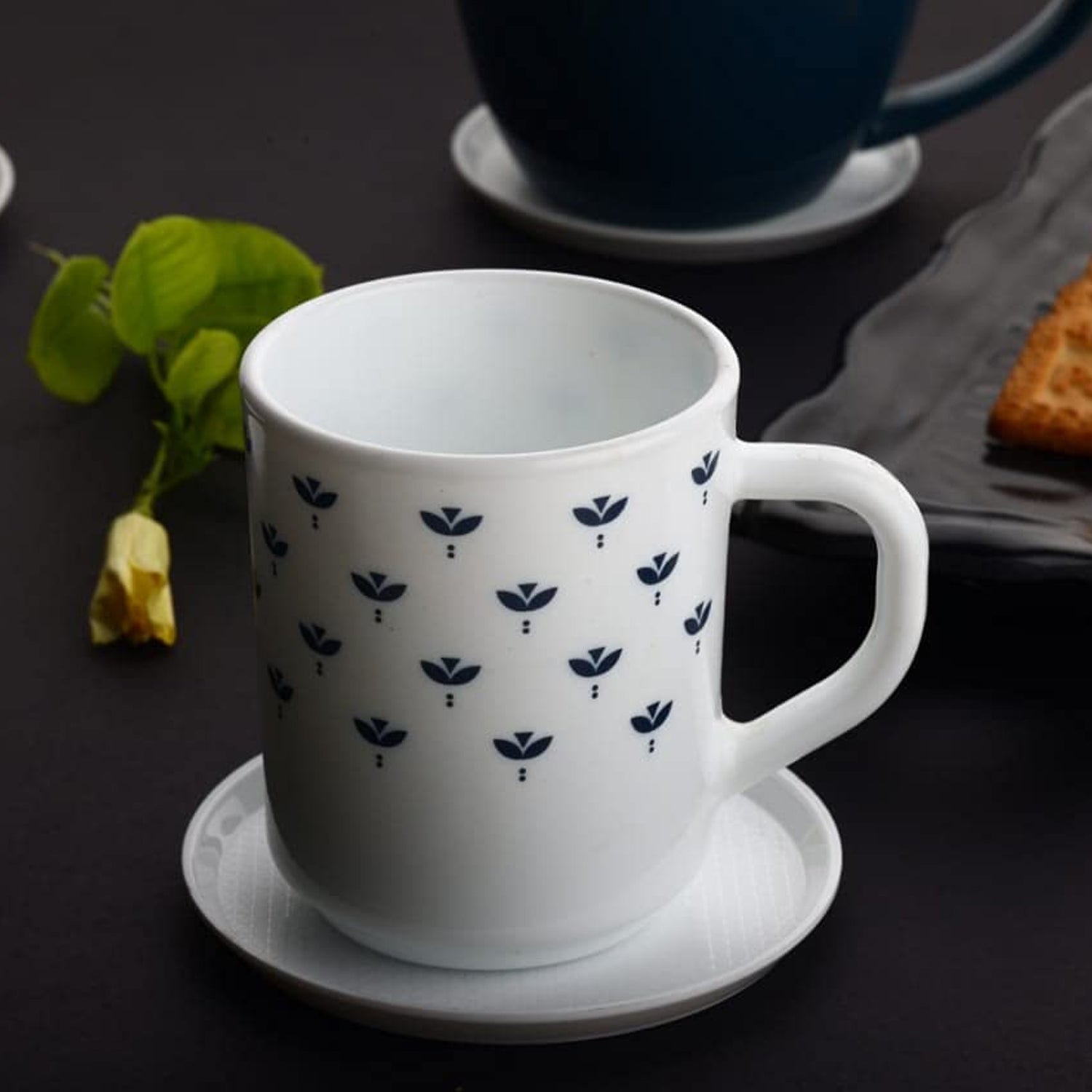 Coasters Set Of 6 Plastic Coasters Spill Protection For Table Desk Durable And Non Slip Plastic Coaster